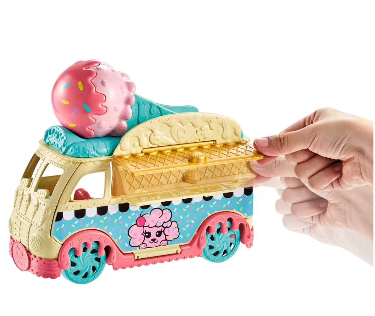 Polly Pocket Tiny Treats Ice Cream Truck Playset