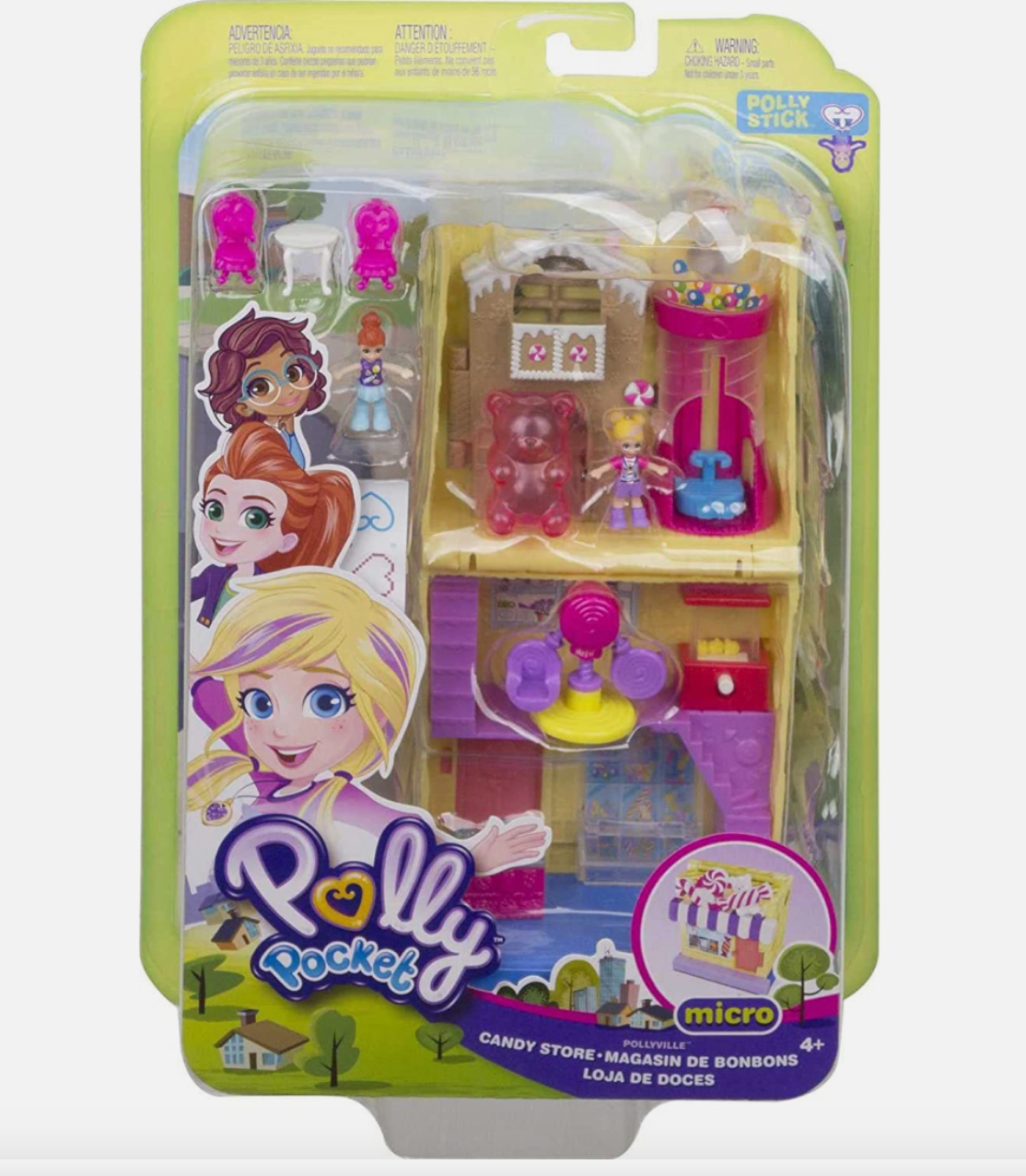 Polly Pocket Sweet Shop Playset