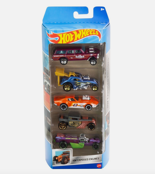 Hot Wheels 5 Car Gift Set