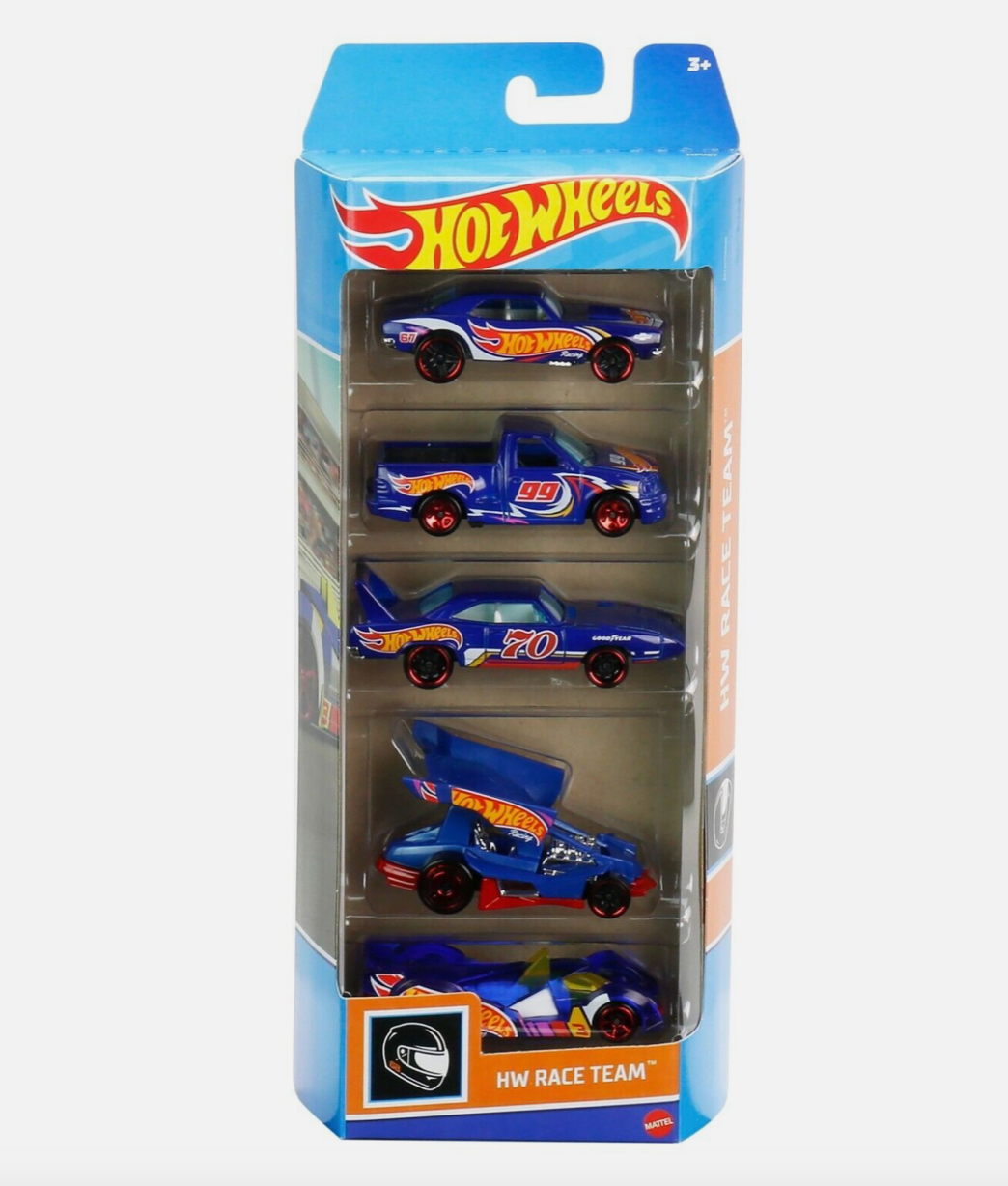 Hot Wheels 5 Car Gift Set