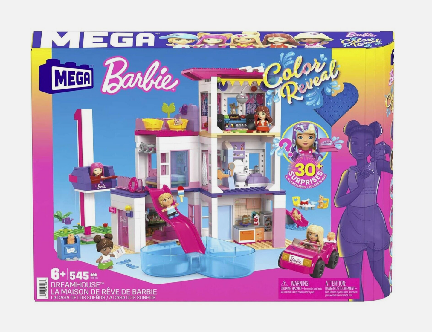 MEGA Barbie Colour Reveal DreamHouse