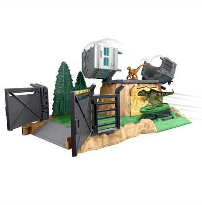 Jurassic World Minis Giant Dino Rampage Playset