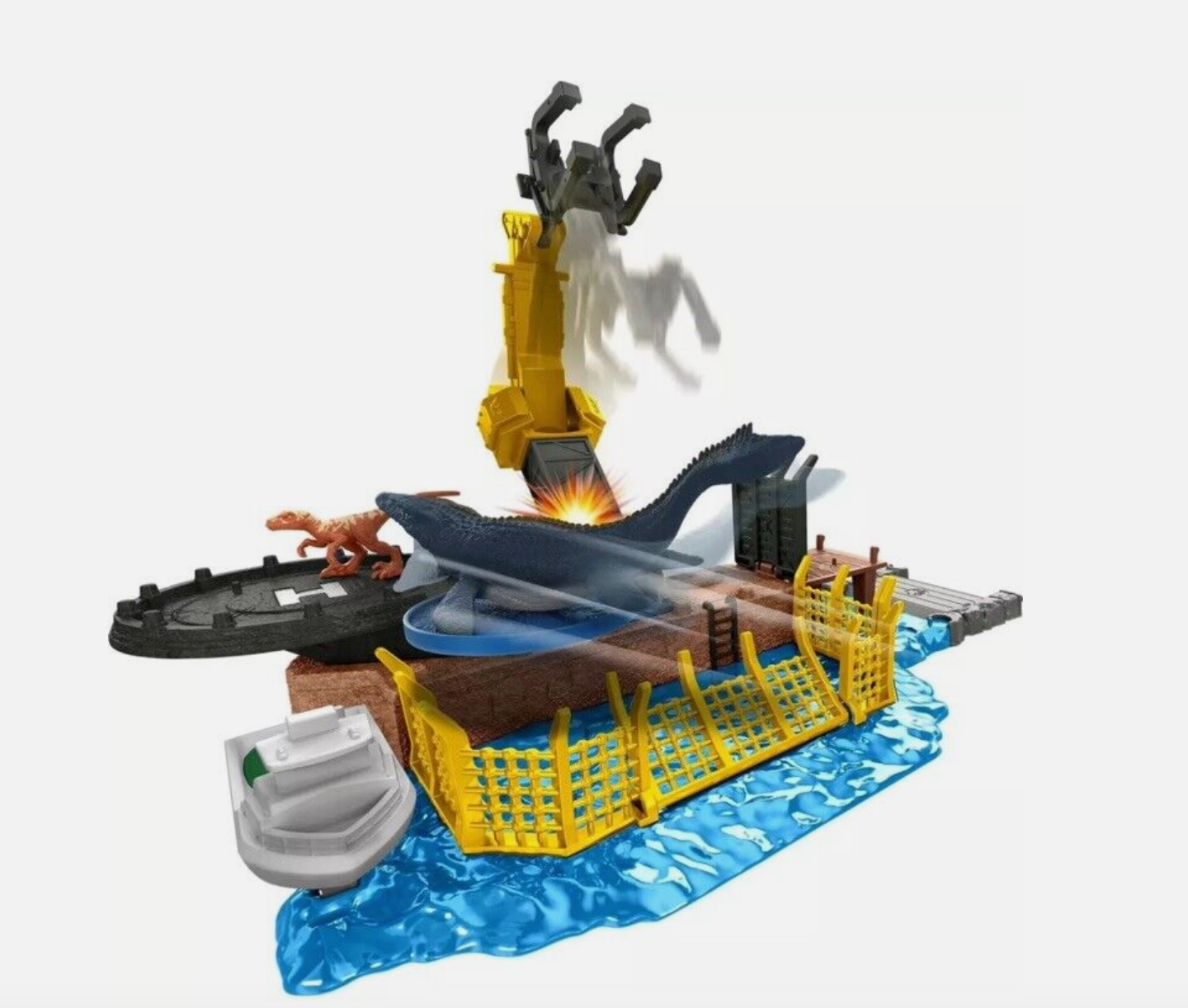 Jurassic World Dominion Minis Figure Mosasaurus Mayhem Playset