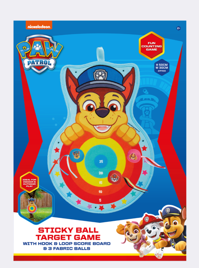 Paw Patrol Sticky Ball Target Game Paw Patrol Sticky Ball Target Game