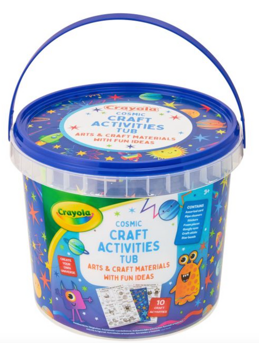 Crayola Blue Assorted Craft Tub