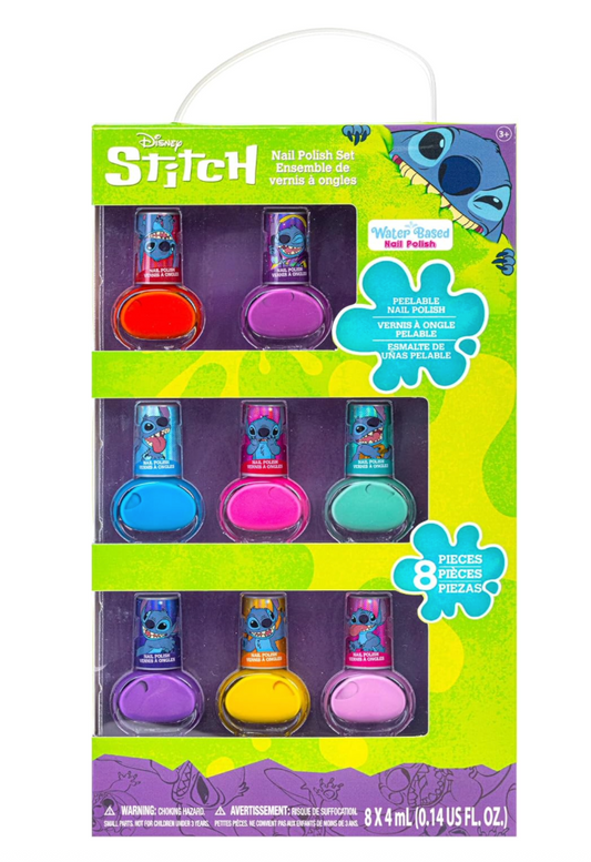 Stitch 8 Pack Nail Polish