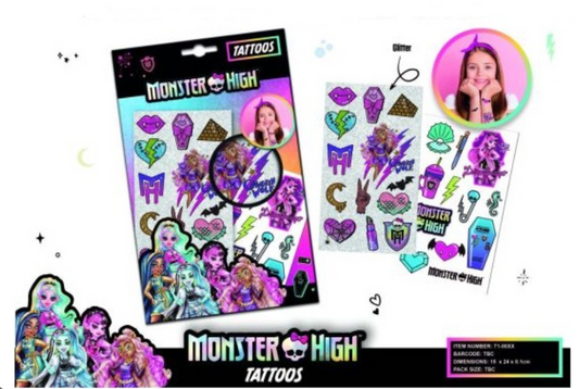 Monster High Tattoos