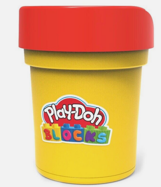 Play-Doh Blocks 17-Piece Seat 'n Storage Set