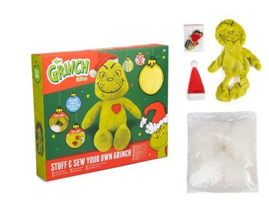 The Grinch Stuff & Sew Your Own Grinch – Create Your Holiday Companion!