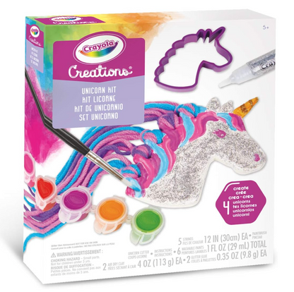 Crayola Creations Mould Paint & Decorate Unicorn Craft Kit