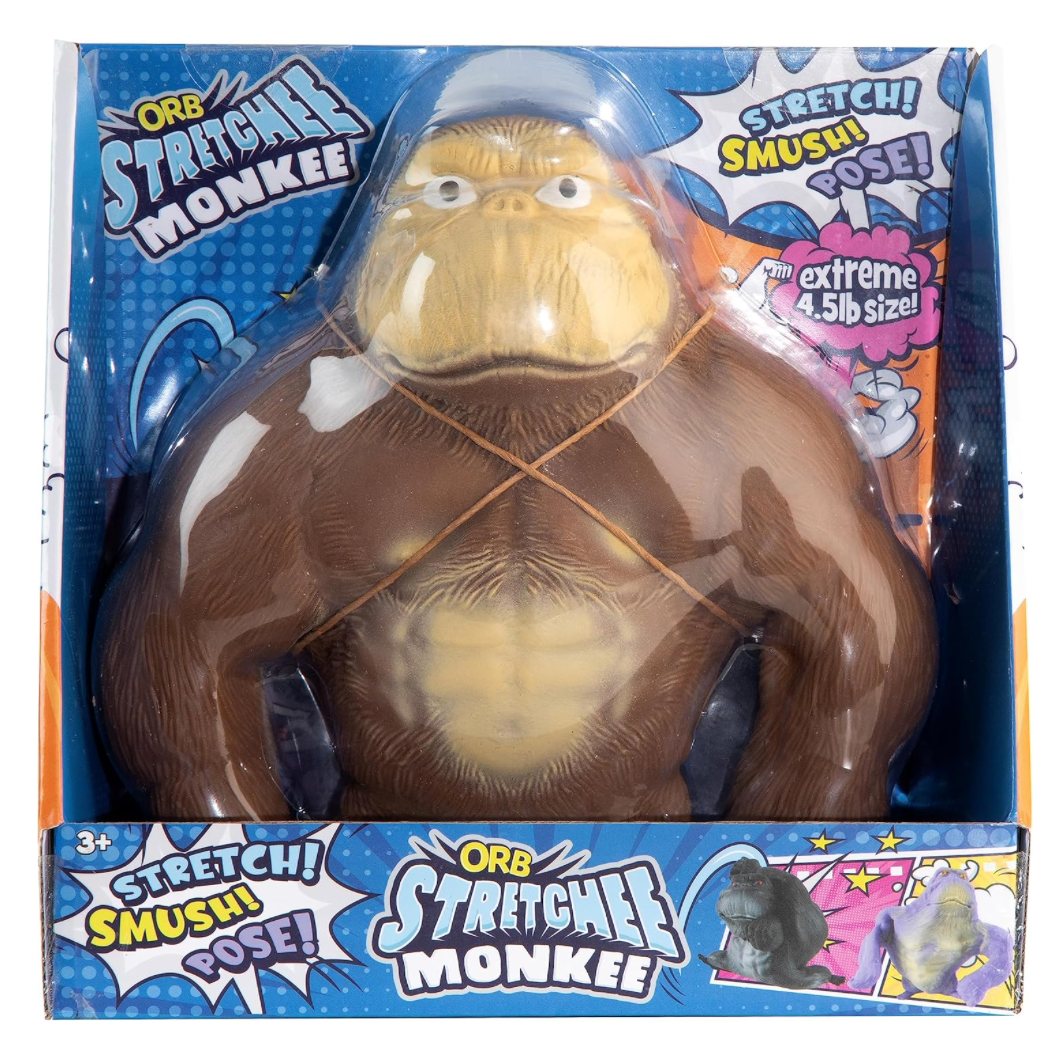 ORB Original Stretchee Monkee Ultra - The Ultimate Stretch, Squish & Pose Toy