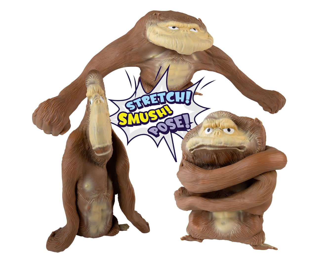 ORB Original Stretchee Monkee Ultra - The Ultimate Stretch, Squish & Pose Toy