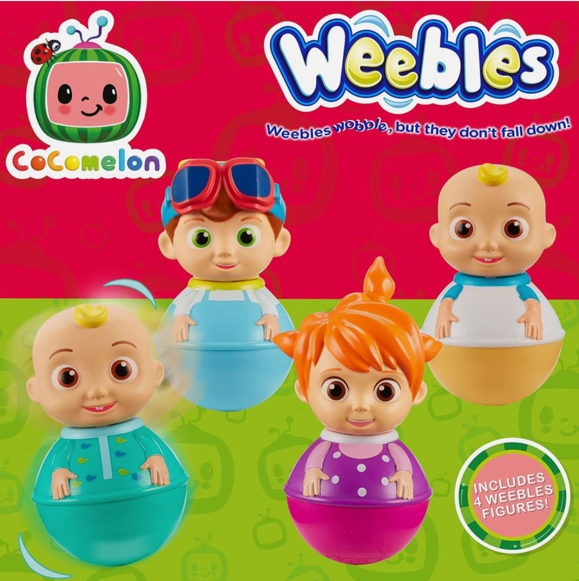 Cocomelon Weebles 4 Figures Set