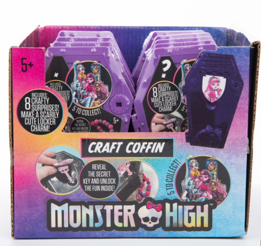 Monster High Decorate and Revel Craft Coffin