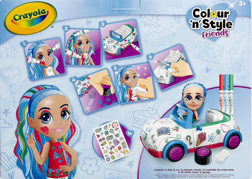 Crayola Colour 'n' Style Friends Coupe