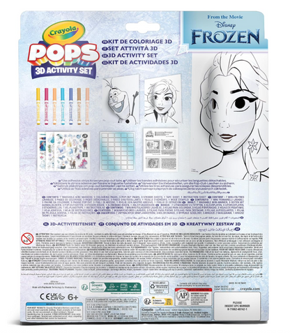 CRAYOLA POPS - DISNEY FROZEN