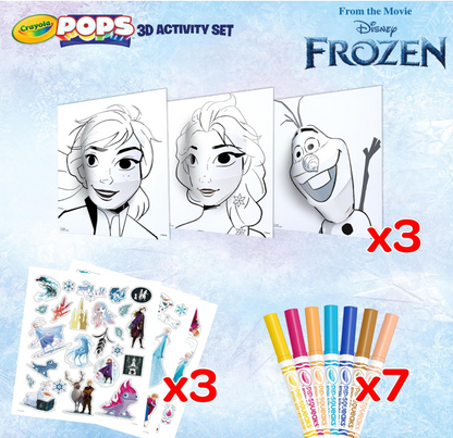 CRAYOLA POPS - DISNEY FROZEN