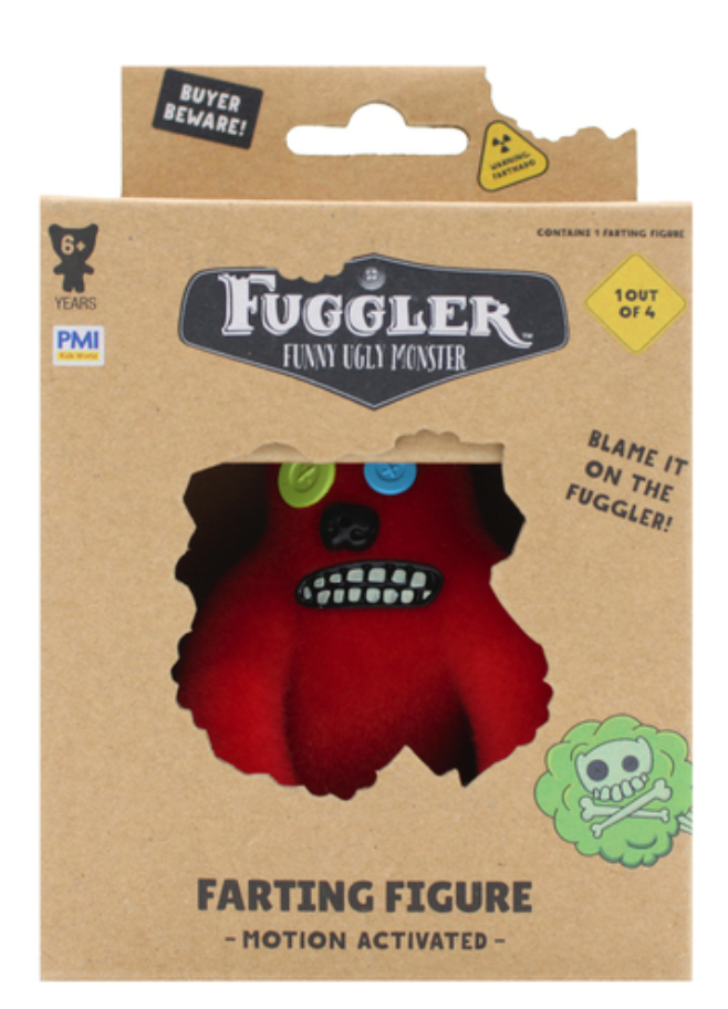 Fuggler Motion Activated Farting 9cm Collectible Figure