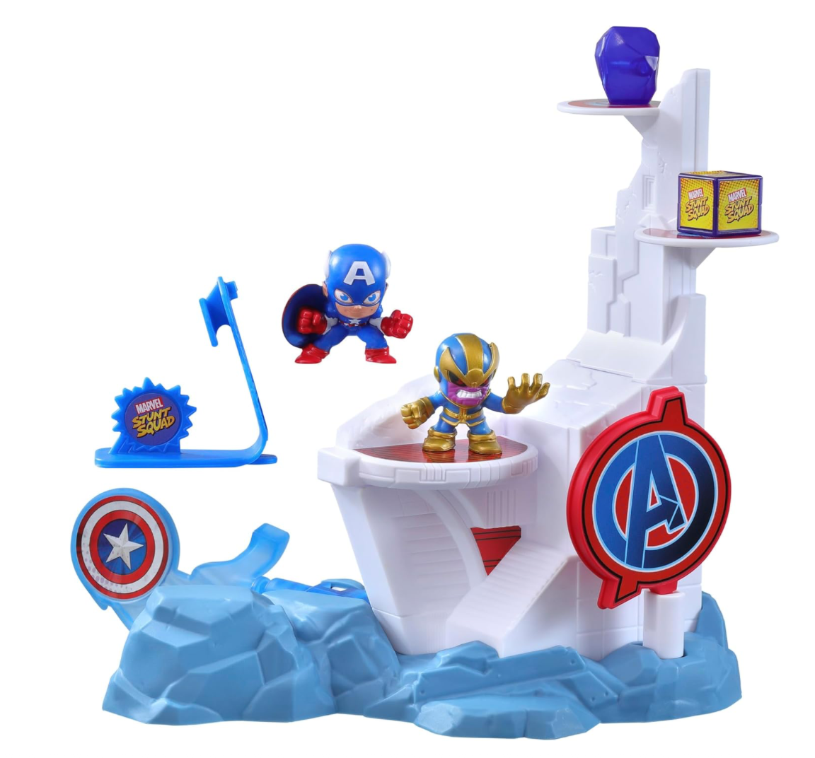 Marvel Stunt Squad Smashin’ Heroes – Action-Packed Superhero Battle Set!