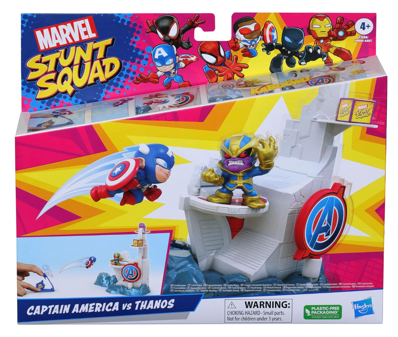 Marvel Stunt Squad Smashin’ Heroes – Action-Packed Superhero Battle Set!