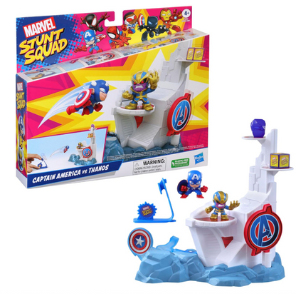 Marvel Stunt Squad Smashin’ Heroes – Action-Packed Superhero Battle Set!