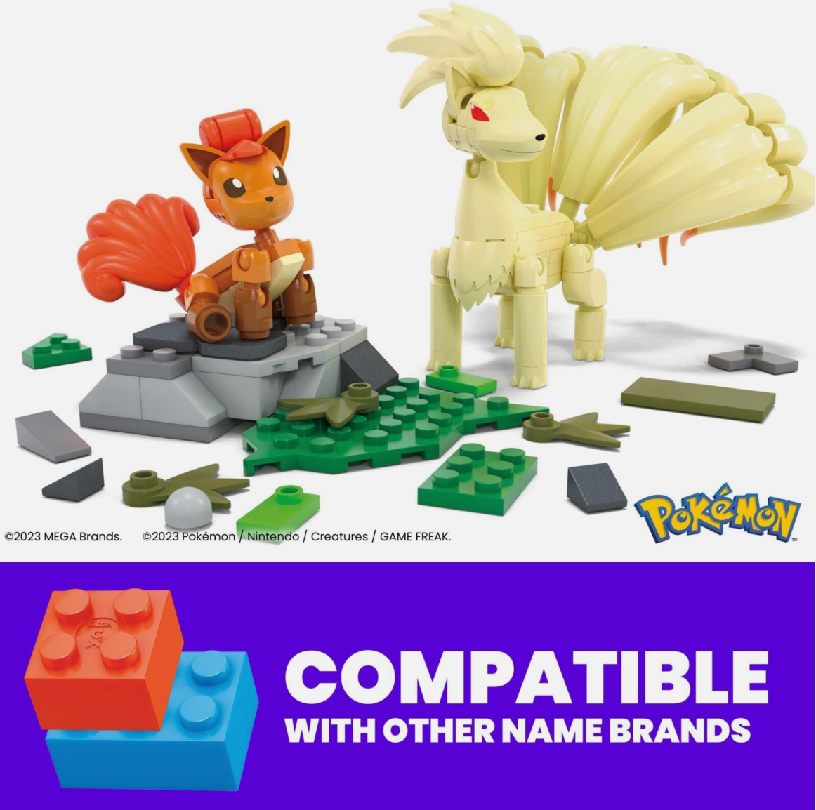 Mega Pokemon Vulpix Evolution Playset