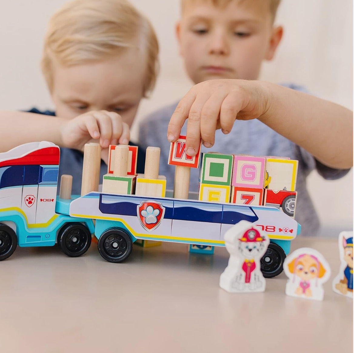 Melissa & Doug Paw Patrol ABC Block Truck