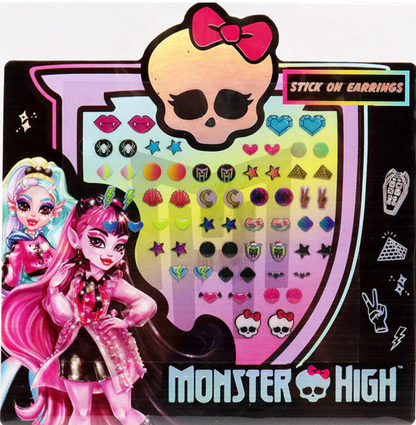 Monster High Stick On Earrings