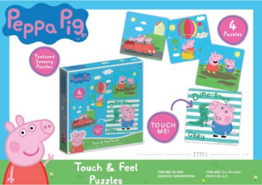 Peppa Pig Set Of 4 Sensory Puzzles