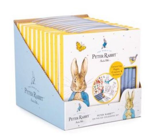 Peter Rabbit On The Go Colouring Set