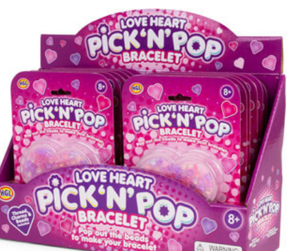 Pick N Pop Bracelets Love Heart