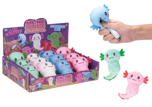 Squeeze Axolotl – Squishy, Stretchy, and Super Fun!