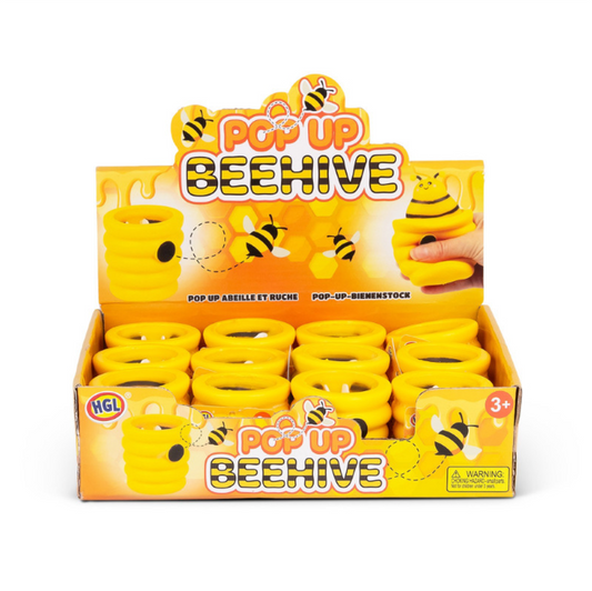 Pop Up Beehive – Squeeze and Surprise Sensory Fun!