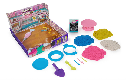 Kinetic Sand Rainbow Cake Shoppe – Creative Playset for Kids