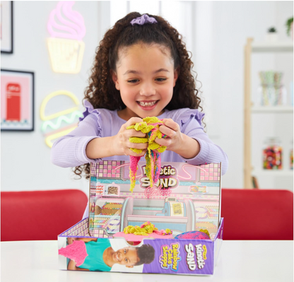 Kinetic Sand Rainbow Cake Shoppe – Creative Playset for Kids