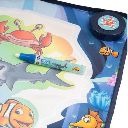 Aqua Sounds Magic Mat: Under The Sea Fantasy – Interactive Water Drawing & Sound Playmat