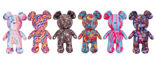 15''/38cm Street Bear Plush – Trendy, Soft & Collectible!
