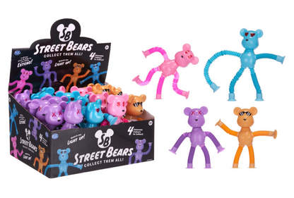 Street Bears Extending Limbs – The Ultimate Poseable Collectible