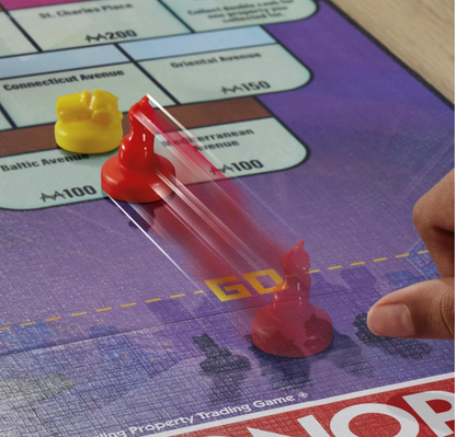Monopoly Knockout Family Party Game – Fast, Fun & Action-Packed for Ages 8+