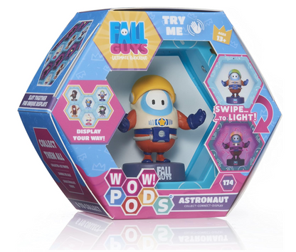 WOW! PODS Fall Guys: Ultimate Knockout – Astronaut Light-Up Bobble-Head Figure