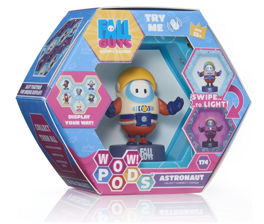 WOW! PODS Fall Guys: Ultimate Knockout – Astronaut Light-Up Bobble-Head Figure
