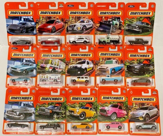 Matchbox Car Collection – Single Die-Cast Vehicle