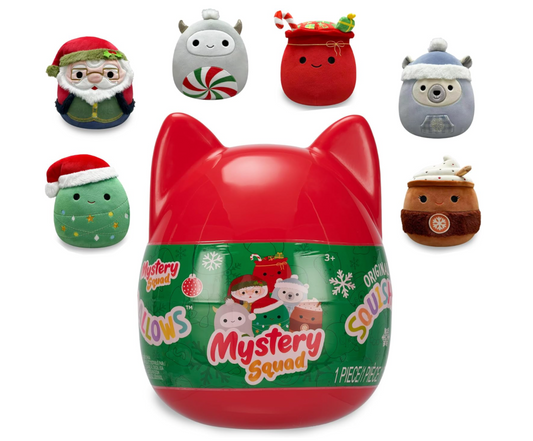 Squishmallows Original Mystery Holiday 8" Soft Toy - Mystery Plush Surprise
