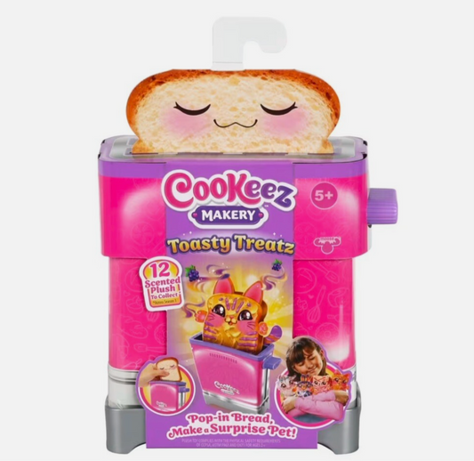 Cookeez Makery Toasty Treatz Surprise Toaster Playset