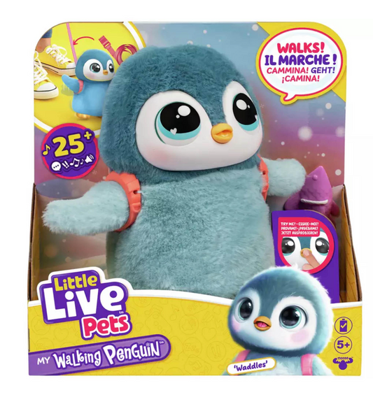 Little Live Pets – My Pet Penguin Interactive Toy