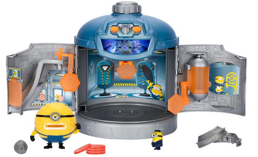 Despicable Me 4 – Transformation Chamber Playset with Lights, Sounds & Disc Action!