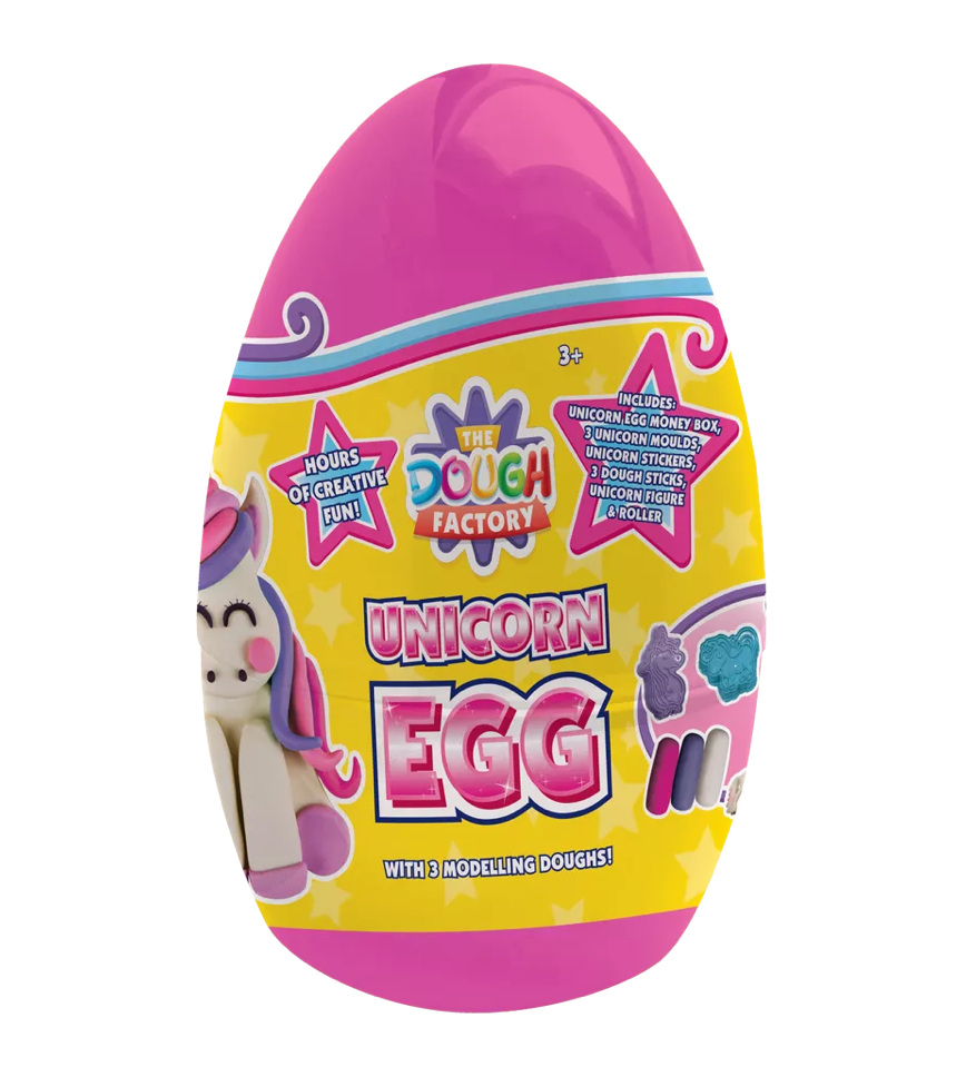 Unicorn Egg – Large 20cm Dough Kit for Kids