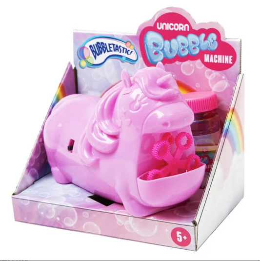 Unicorn Bubble Machine – Magical Bubble Fun for Kids Aged 5+