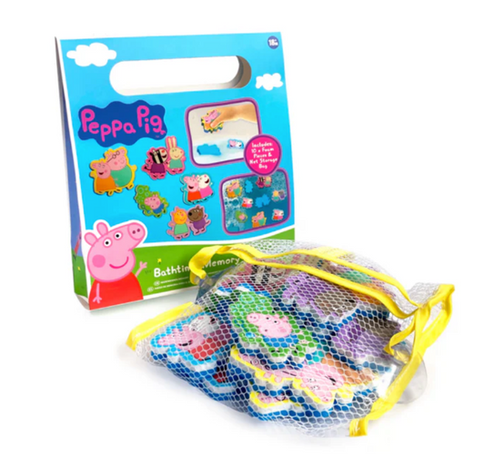 Peppa Pig Bathtime Memory Match – Fun & Educational Water Play for Toddlers