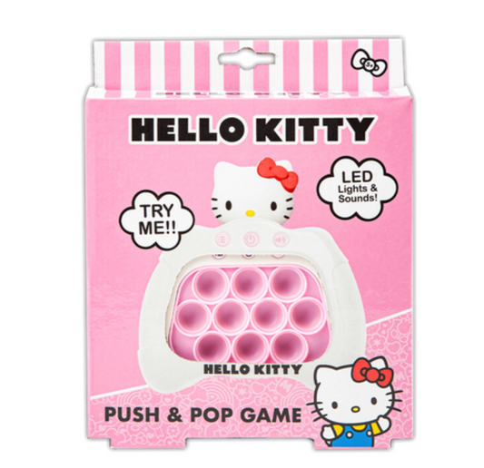 Hello Kitty Push & Pop Fidget Game – With Lights & Sounds!